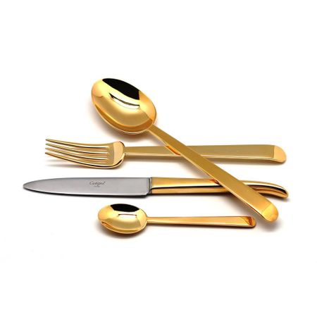 Столовый набор Cutipol ERGO GOLD 9121 24 предмета