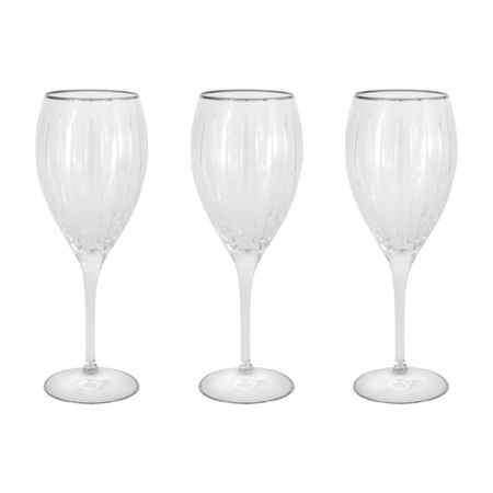 Набор бокалов для вина 0.275л Same Пиза серебро 6 шт керамическая капельная кофеварка drohoey ручная роспись фильтр чашка для 1 4 чашек