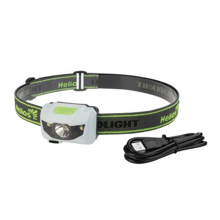 Фонарь налобный Helios 140LM, IPX6, USB (HS-FN-3155-USB) светодиодные чипы lqtyb cree xpe 3535 1вт 3вт