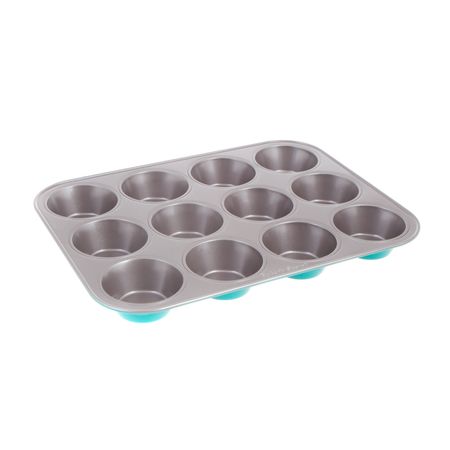 Форма для выпечки 12 маффинов pine green Baker s secret силиконовые формы для выпечки christmas