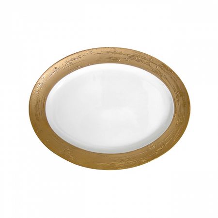 Овальное блюдо Porcel Olympus Auratus OB 29 см тарелка porcel olympus auratus ob 17 см