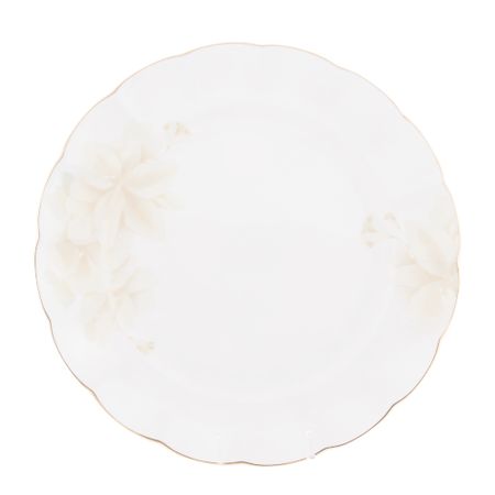 Набор тарелок мелких Hatori Крем 27 см 6 шт