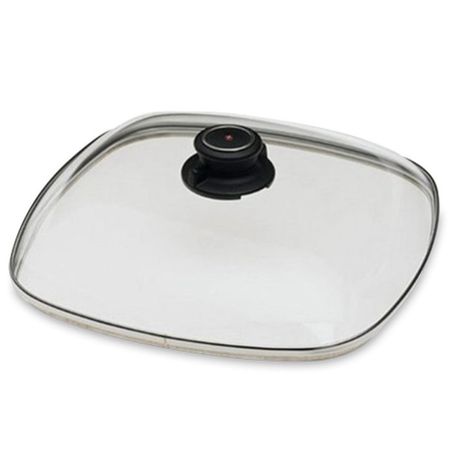 Крышка AMT Gastroguss из жаропрочного стекла, квадратная 26х26 см