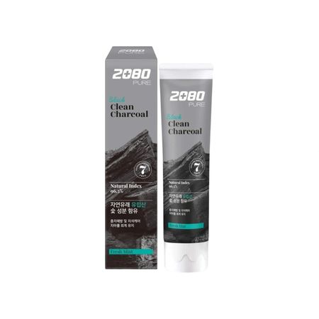 Зубная паста KeraSys Dental Clinic 2080 уголь и мята 120 г