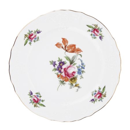 Тарелка Concordia Мейсенский букет 25 см салатник concordia мейсенский букет 25 см круглый