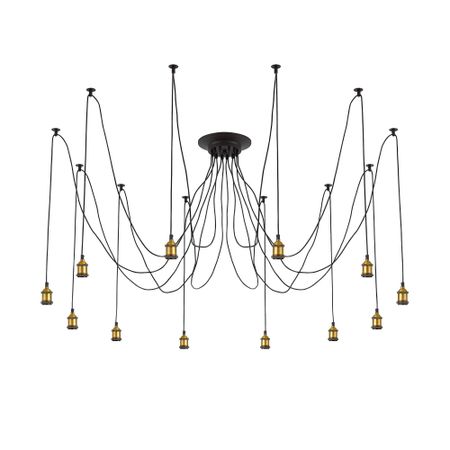 Люстра потолочная Citilux Эдисон CL451121 светодиодные лампы эдисон golden art lights st64 2 12вт 220v 2700k