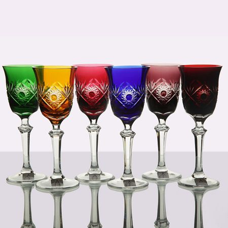 Набор рюмок Arnstadt Santra 90 мл 6 шт аметистовый кластер runyangshi