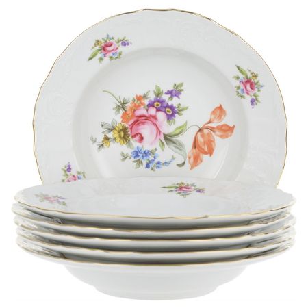 Тарелка Concordia Мейсенский букет 19 см салатник concordia мейсенский букет 25 см круглый