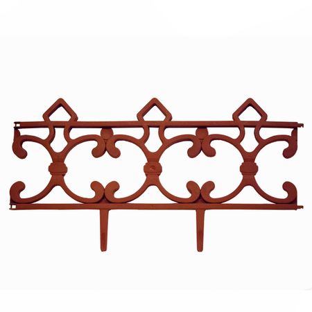 Заборчик декоративный Парковый Кострома Пласт Зеленый 290х31 см