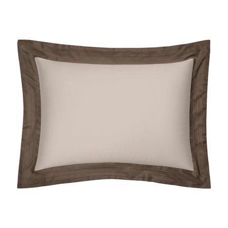 Комплект наволочек Togas Эдем бежевый с коричневым 70х70 см