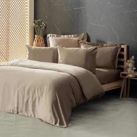 Комплект постельного белья  Cotton Box silky satin Двуспальный 8680108070420 комплект из 10 шт соединителей для микро распылителей talk satisfied