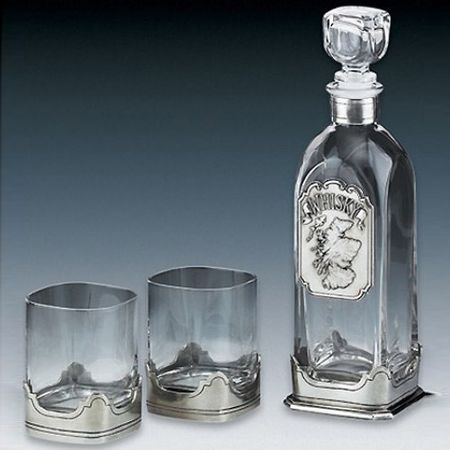 Набор для виски Artina SKS 3 предмета cocktailgeek ультратонкие стаканы для виски из стекла 4 штуки