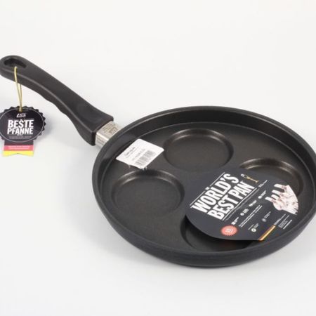 Сковорода AMT Gastroguss для оладий из литого алюминия, подходит для всех видов плит, толщина дна 10 мм, съемная ручка, 26 см съемная ручка для кастрюль из нержавеющей стали и бакелита