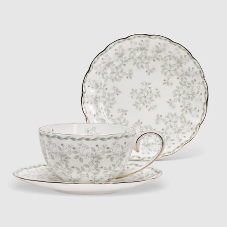 Сервиз чайный Hatori Джулия Грин 18 предметов 6 персон чашек кофейных hatori грин 150 мл 6 персон 12 предметов
