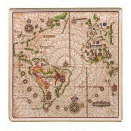 Поднос квадратный Vista alegre Бразилия 240х240 мм копия   монеты бразилия 20 000 рейс иоанн v 22k