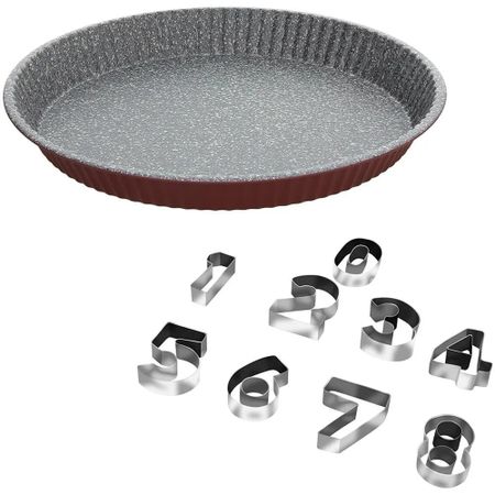 Набор для выпечки 11 в 1 Tognana Cherry Sweet 26 см силиконовые формы для выпечки christmas