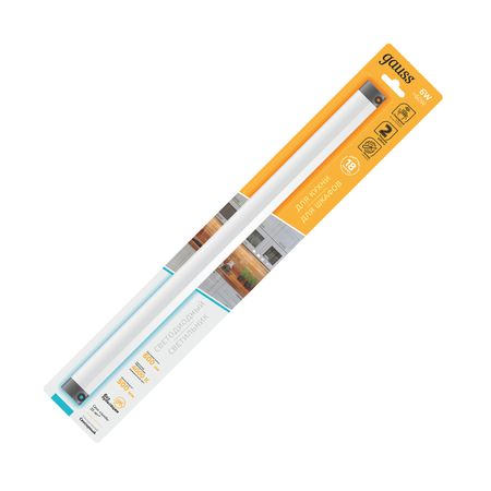 Светильник сенсорный модульный Gauss C 6W 4000K IR сенсорные под cabinet светильники shineknot три а