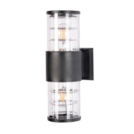 Светильник уличный Arte Lamp a5315al-2bk светильник потолочный уличный arte lamp piautos gx53 1х15вт ip54 алюминий