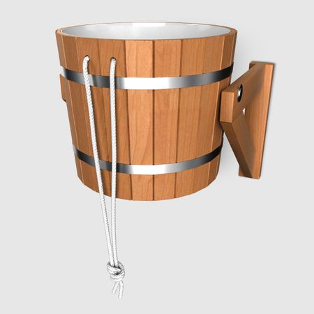 Устройство обливное с вставкой CityWood дуб 20 л