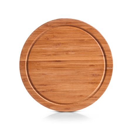 Доска разделочная Zeller круглая 25 см бамбук