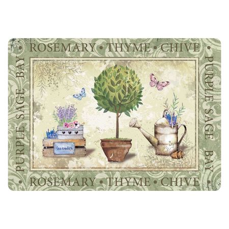 Набор подставок GenLex Прованс травы 4 шт пробка подставки для сережек металлические 3 шт