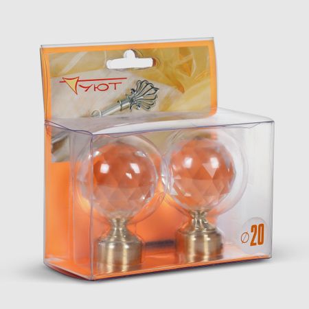 Наконечник Уют D20 Ост Шар с огранкой, латунь (уп.2шт) 2 шт 200a 350a 500a аксессуары для сварочной горелки сварочный наконечник наконечник горелки медная проводящая трубка латунь шатун copepr