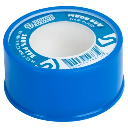 Лента-фум для воды 19x0.12 мм 15 м PTFE