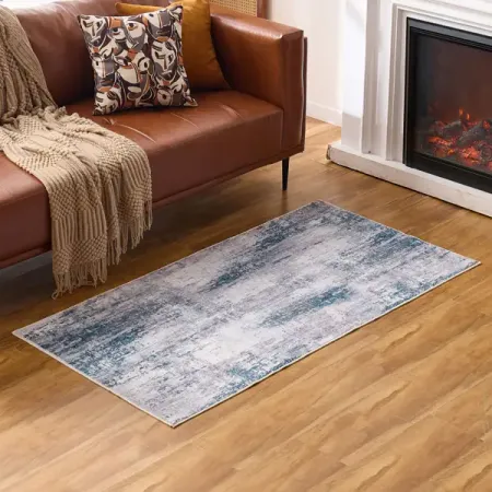 Ковер Lex 160х230 см полиэстер M21 цвет синий кресло туристическое складное 77х90х100см полиэстер синий белый