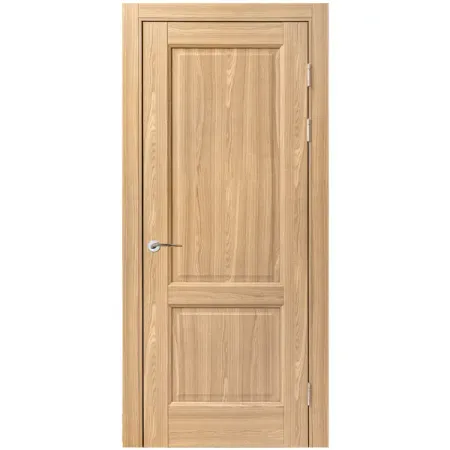 Дверь межкомнатная глухая Эгли 2 60x220 см полипропилен цвет натуральный с замком и петлями ручки для мебели tinyhob латунь натуральный камень