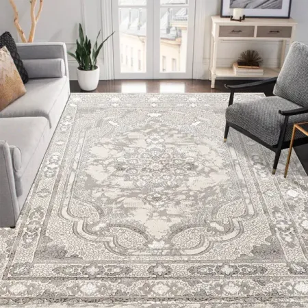 Ковер Белка Прима 200x300 см полипропилен 84628_25538 цвет серый большой ковёр из полиэстера