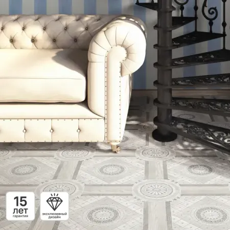 Линолеум полукоммерческий KREAFORTA «Терек» 32 класс 4 м enjoywood верхняя доска для фрезерного станка с rout n plane от 65 до 132 мм регулируемая основа для обрезного фрезерного станка основание верстака