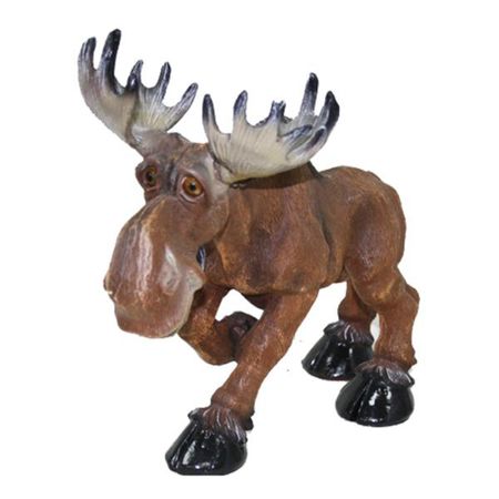 Фигура садовая Лось идет Тпк полиформ рождественские наклейки из фетра санта клаус лось снеговик