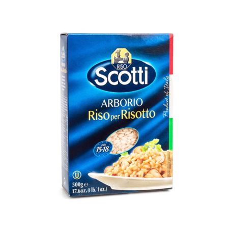 Рис Riso Scotti Арборио 500 г рис длиннозерный увелка 800 г