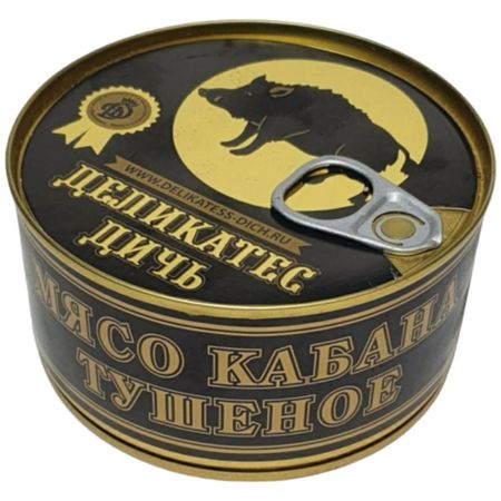 Мясо Деликатес дичь томленое кабана в печи 325 г