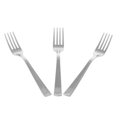 Набор вилок десертных 3 шт Крамет картон модерн искусственные белые шелковые гортензии fghgf 5 вилок