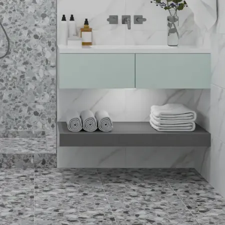 Плитка напольная Azori Mozart Granito Mix 42x42 см 1.23 м² матовая цвет серый плитка напольная azori eclipse ornament 42х42 пэчворк