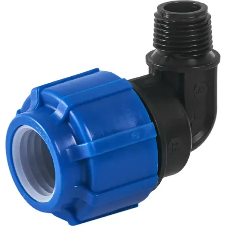 Отвод комбинированный 90° ПНД ТПК-Аква 1/2