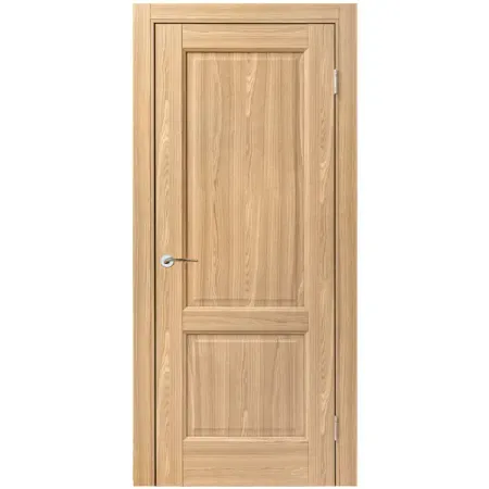 Дверь межкомнатная глухая Эгли 2 80x210 см полипропилен цвет натуральный с замком и петлями ручки для мебели tinyhob латунь натуральный камень