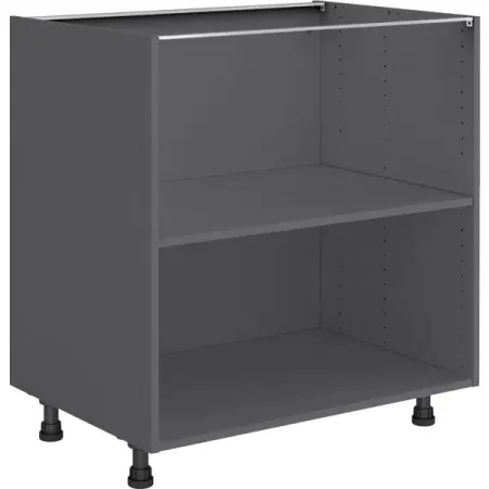 Каркас для напольного кухонного шкафа 80x77x56 см ДСП цвет серый автомобильная застежка универсальные зажимы для напольного коврика зажимы для крепления ковров пряжки для vw jetta golf 4 mk4 bora passat b5 beetle polo 6r 9n 9n3