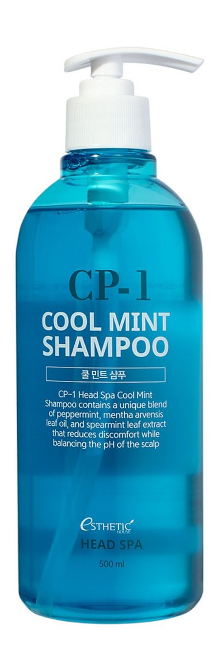 Esthetic House CP-1 Head Spa Cool Mint Shampoo глицин про с витаминами группы в els 0 6 г 90 шт таблетки