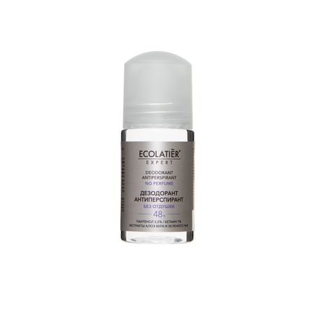 Дезодорант-антиперспирант Ecolatier Expert без отдушек 50 мл драй контрол форте дезодорант аэрозольный 50 мл для женщин