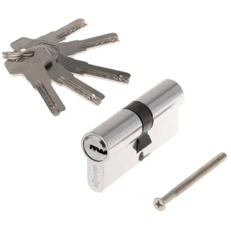 Цилиндр Vanger VM-70 35x35 мм ключ-ключ цвет хром