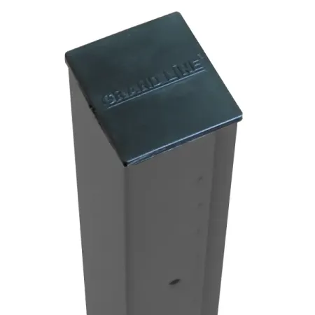 Столб для забора Grand Line 62x55 мм 2.5 м 5 отверстий RAL 7024 графит макароны grand di pasta фунгетти 450 гр