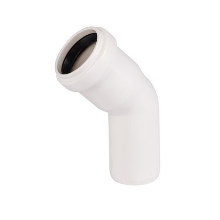 Отвод Ostendorf HTB d32 мм 45° пластиковый белый для внутренней канализации (559320) кольцо внутренней трубки для philips ep5310