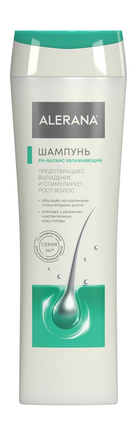Alerana Шампунь pH-баланс Увлажняющий шампунь alerana pharma формула экстремального питания 260мл