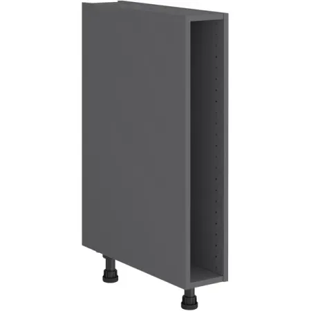 Каркас для напольного кухонного шкафа 15x77x56 см ДСП цвет серый автомобильная застежка универсальные зажимы для напольного коврика зажимы для крепления ковров пряжки для vw jetta golf 4 mk4 bora passat b5 beetle polo 6r 9n 9n3