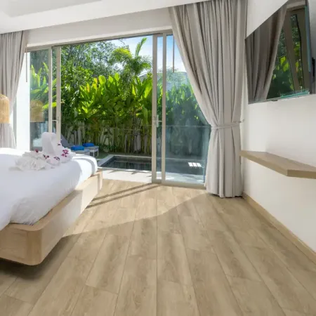 Глазурованный керамогранит Global Tile Asgard_GT 19.8x80 см 1.584 м² матовый цвет бежевый