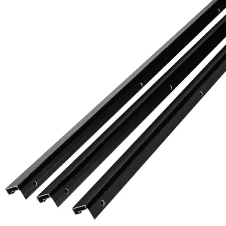 Комплект системы для раздвижных дверей Лион 218.5 см две двери цвет черный комплект системы орошения 10 метров