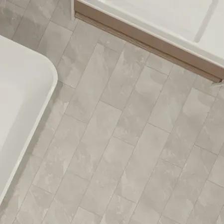 Глазурованный керамогранит Global Tile Fog_GT 19.7x60 см 1.182 м² матовый цвет светло-серый