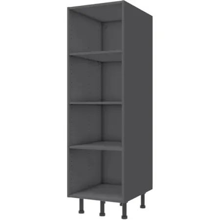 Каркас для кухонного шкафа-полуколонны 45x138x56 см ДСП цвет серый очный красный буквенный узор подходит для домашнего кухонного фартука фартук с принтом домашний кухонный нагрудник